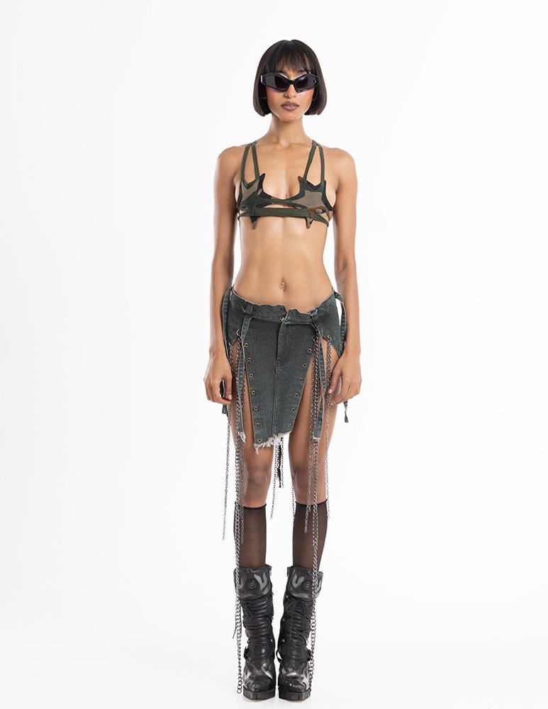SIDE PIECE SKIRT - Image 5
